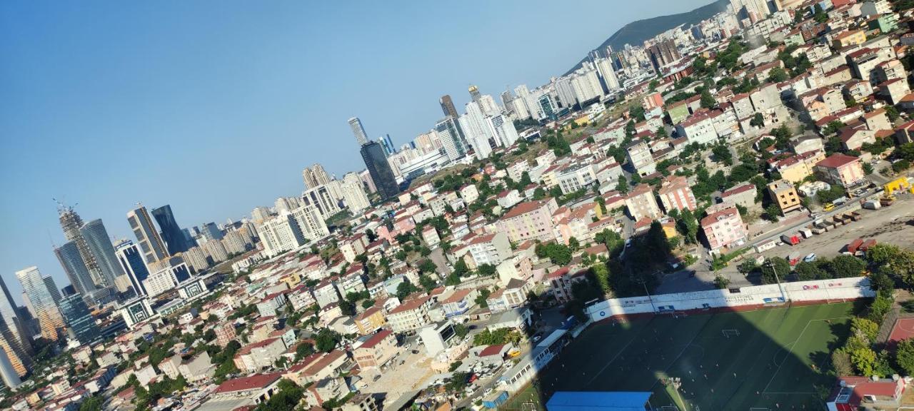 Studyo At High Flat Apartment Istanbul Bagian luar foto